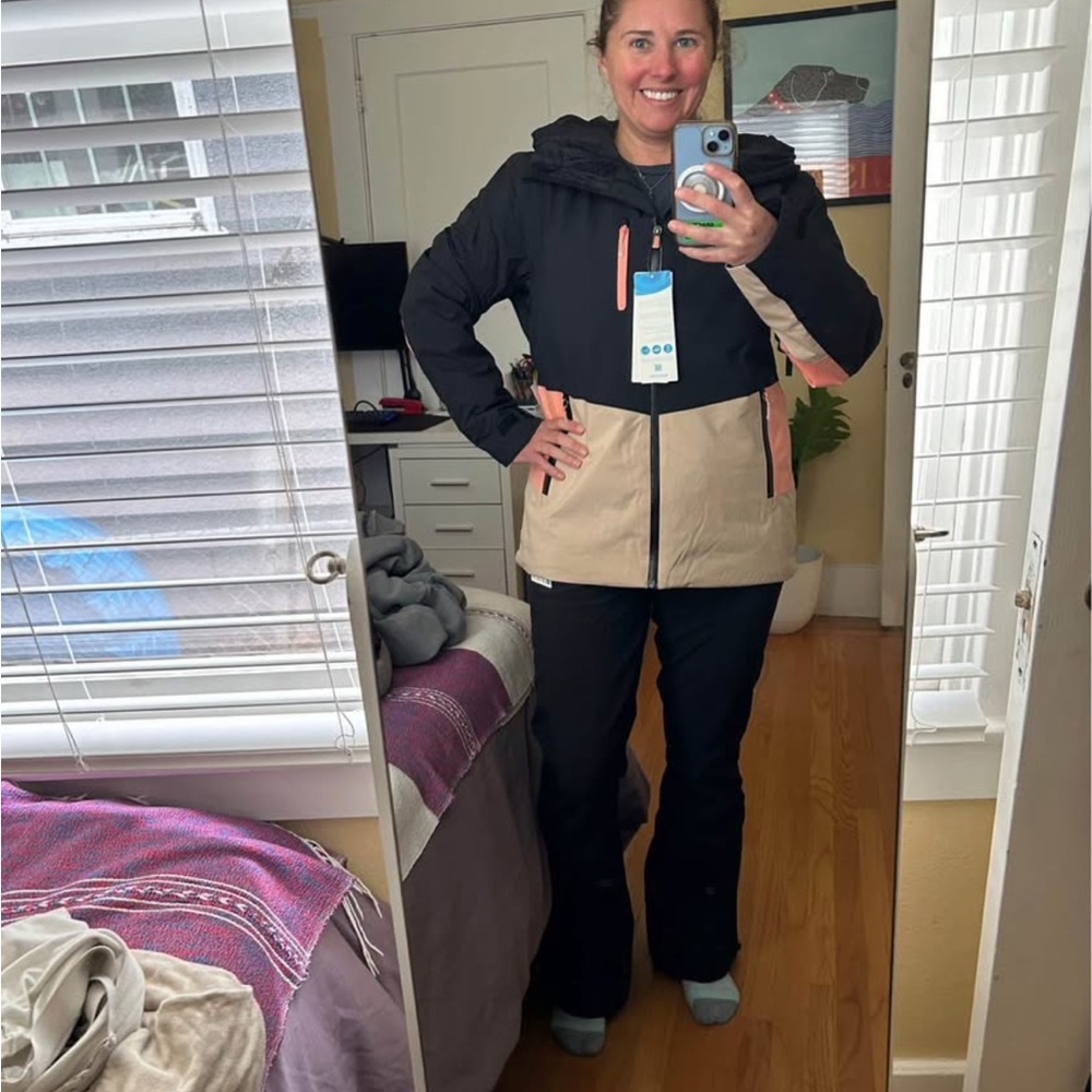 Women's Roxy Peakside Snow Jacket Black